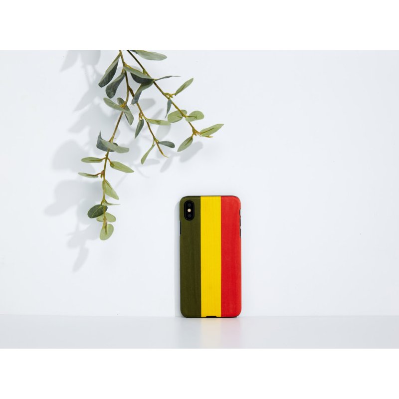 MAN&WOOD SmartPhone case iPhone XS Max reggae black