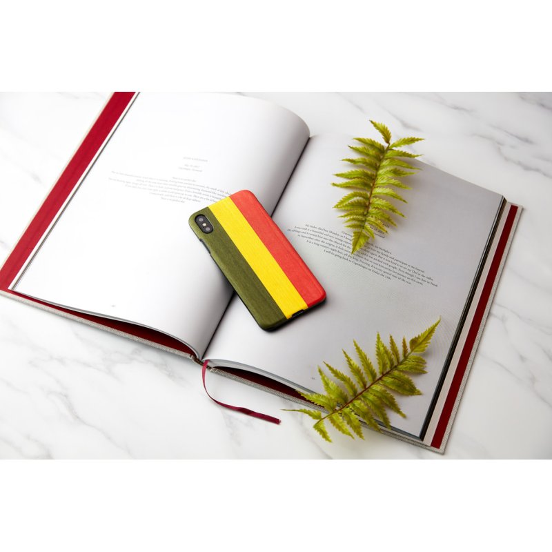 MAN&WOOD SmartPhone case iPhone XS Max reggae black