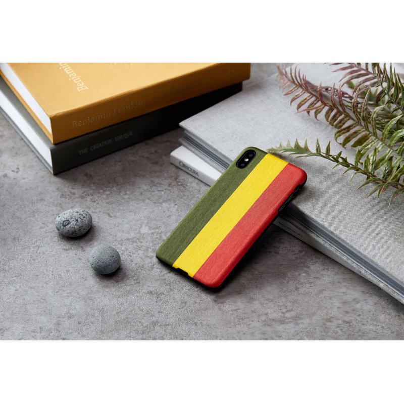 MAN&WOOD SmartPhone case iPhone XS Max reggae black