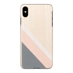 MAN&WOOD SmartPhone case iPhone XS Max pink suit black