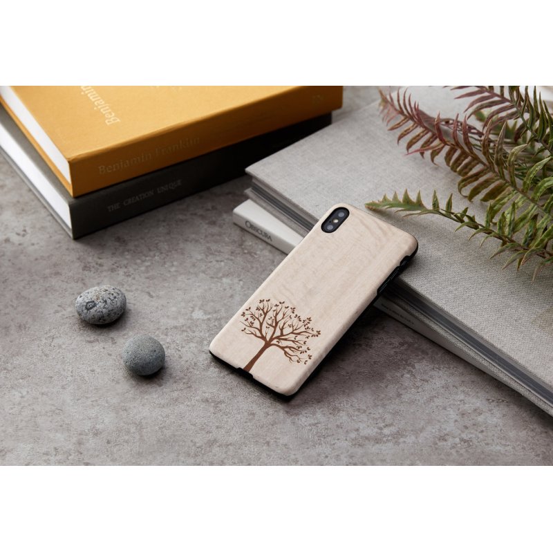 MAN&WOOD SmartPhone case iPhone XS Max apple tree black