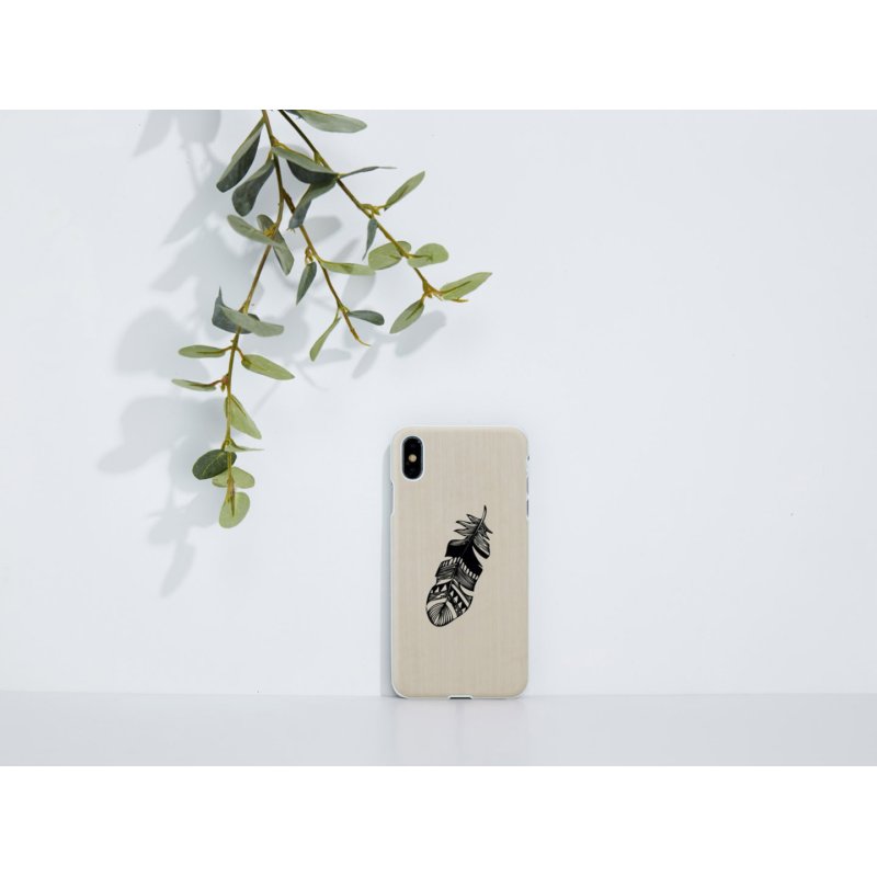 MAN&WOOD SmartPhone case iPhone XS Max indian white
