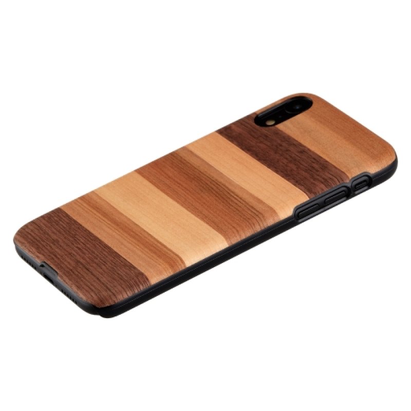 MAN&WOOD SmartPhone case iPhone XR sabbia black
