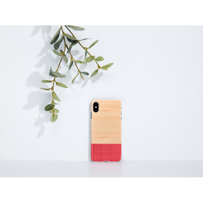 MAN&WOOD SmartPhone case iPhone XS Max miss match white