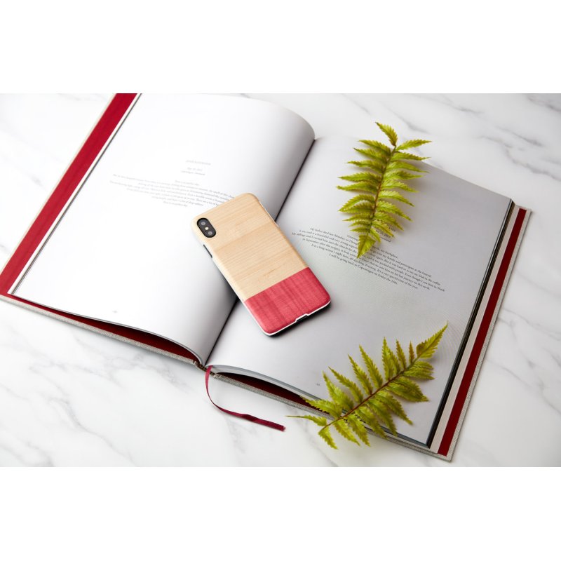 MAN&WOOD SmartPhone case iPhone XS Max miss match white