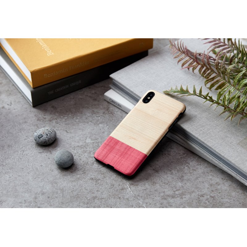 MAN&WOOD SmartPhone case iPhone XS Max miss match white