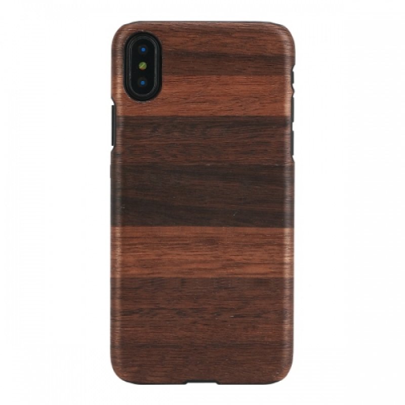 MAN&WOOD SmartPhone case iPhone X/XS fango black