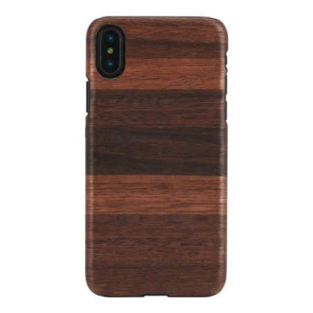 MAN&WOOD SmartPhone case iPhone X/XS fango black