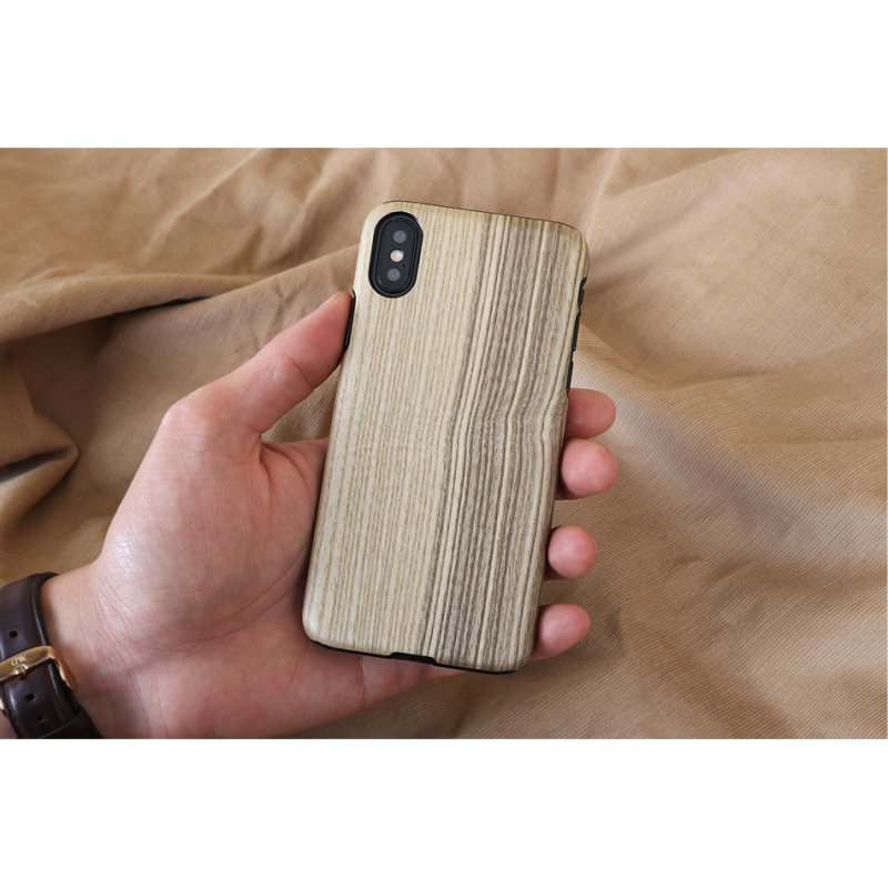 MAN&WOOD SmartPhone case iPhone X/XS vintage olive black