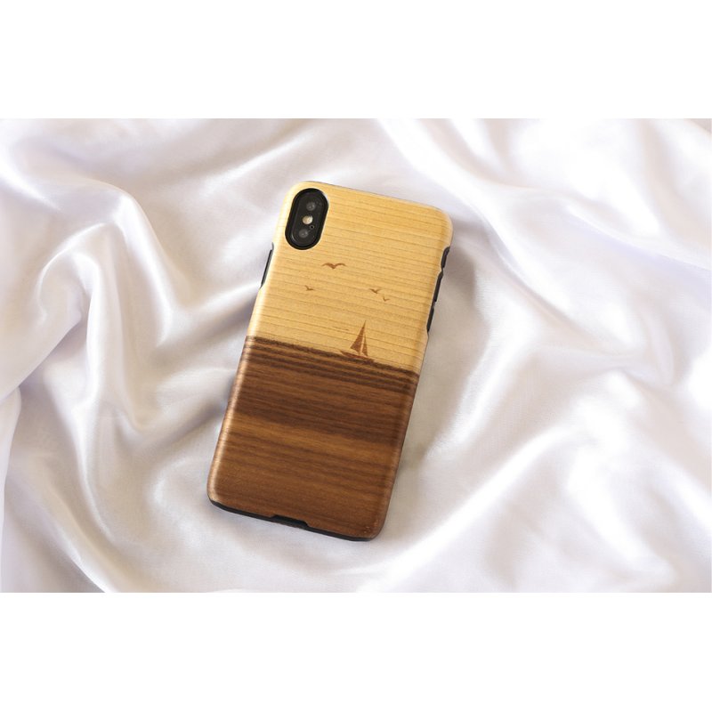 MAN&WOOD SmartPhone case iPhone X/XS mare black