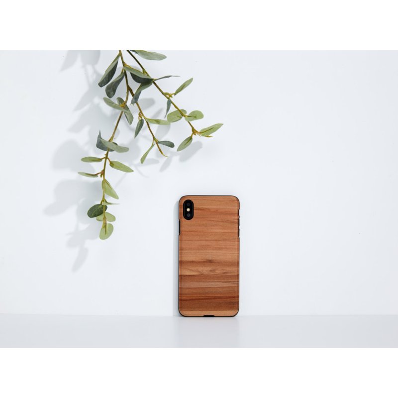 MAN&WOOD SmartPhone case iPhone X/XS cappuccino black