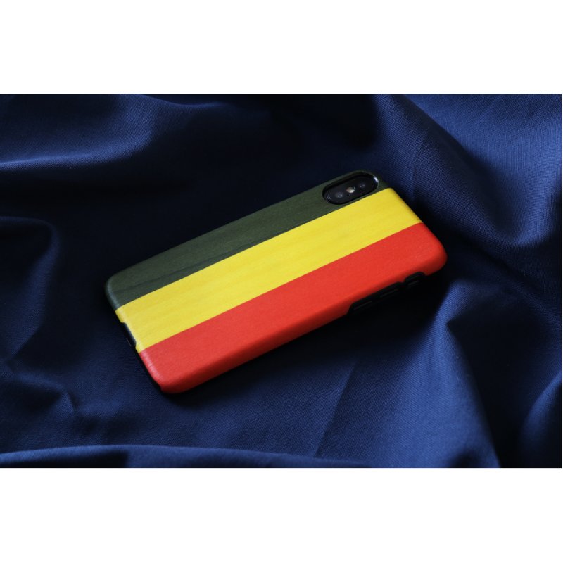 MAN&WOOD SmartPhone case iPhone X/XS reggae black