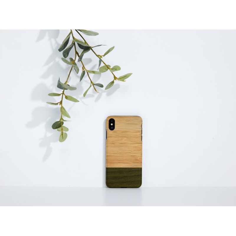 MAN&WOOD SmartPhone case iPhone X/XS bamboo forest black