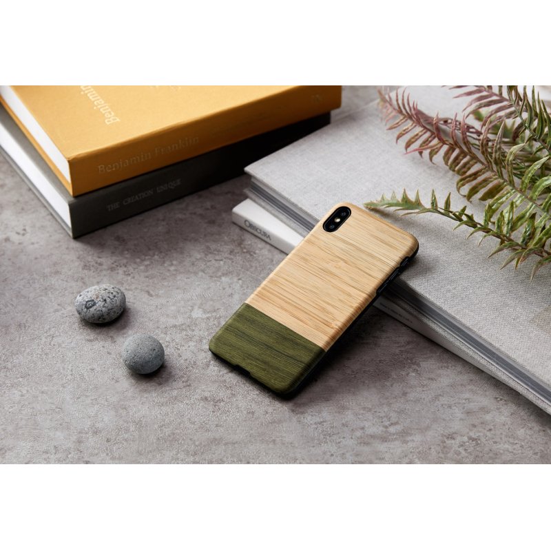 MAN&WOOD SmartPhone case iPhone X/XS bamboo forest black
