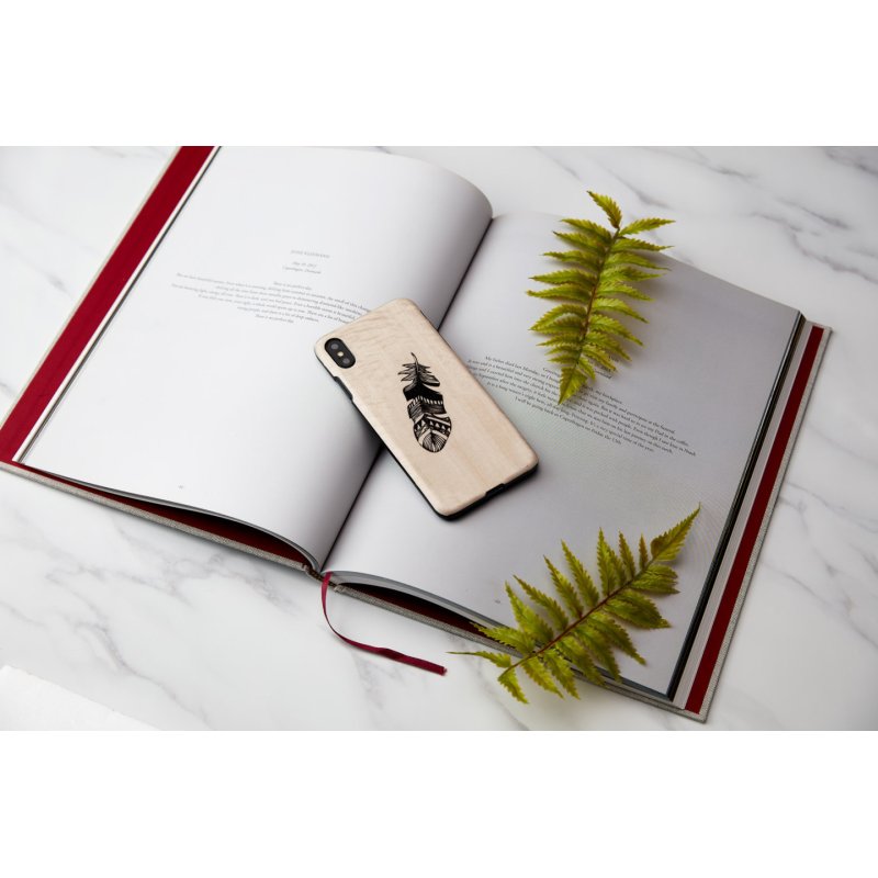 MAN&WOOD SmartPhone case iPhone X/XS indian black
