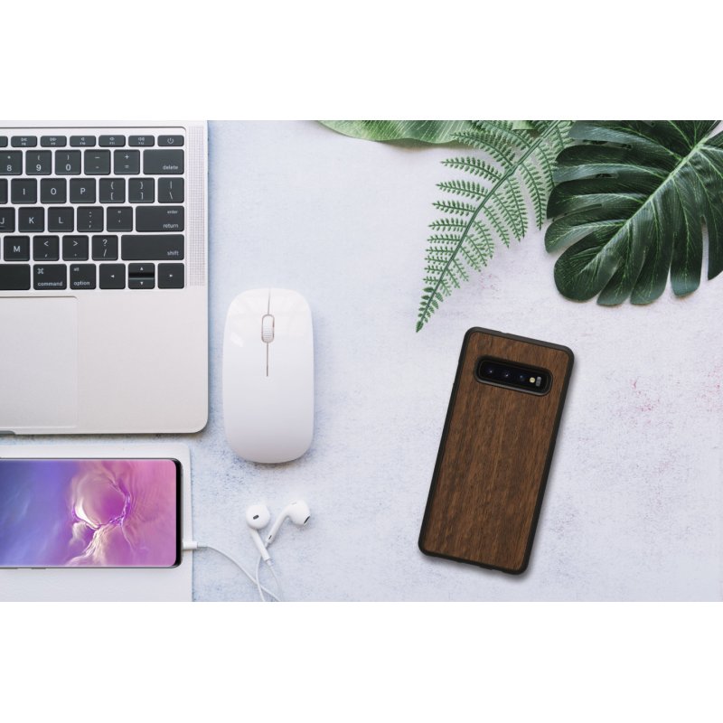 MAN&WOOD SmartPhone case Galaxy S10 koala black