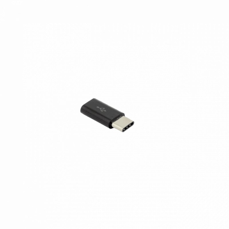 Sbox Micro USB 2.0 F. - TYPE C M. black AD.USB-C B