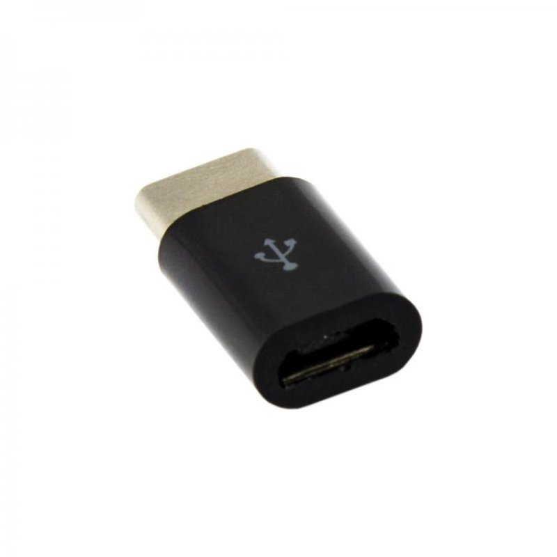 Sbox Micro USB 2.0 F. - TYPE C M. black AD.USB-C B