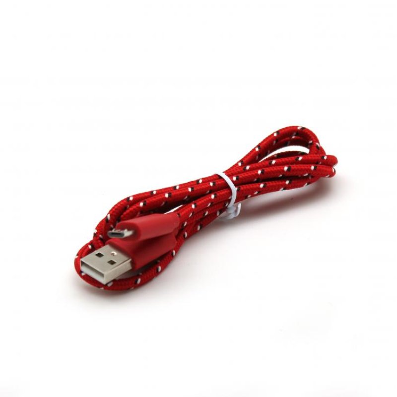 Sbox USB-Micro USB 1M USB-1031R red