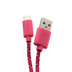 Sbox USB-Micro USB 1M USB-1031P pink