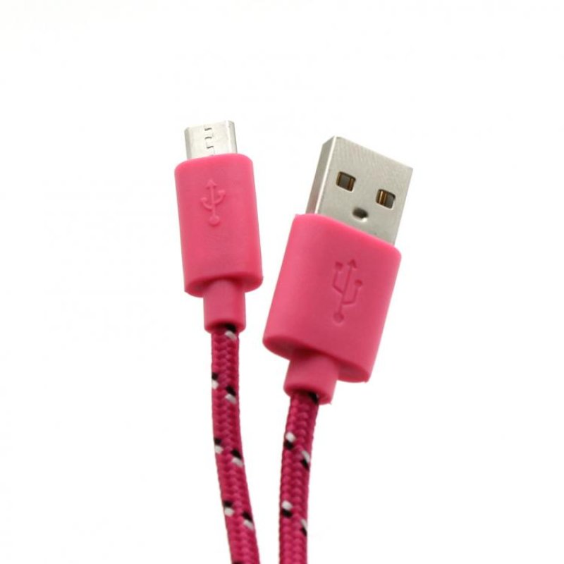 SBOX USB-1031P câble USB 1 m USB 2.0 USB A Micro-USB A Rose