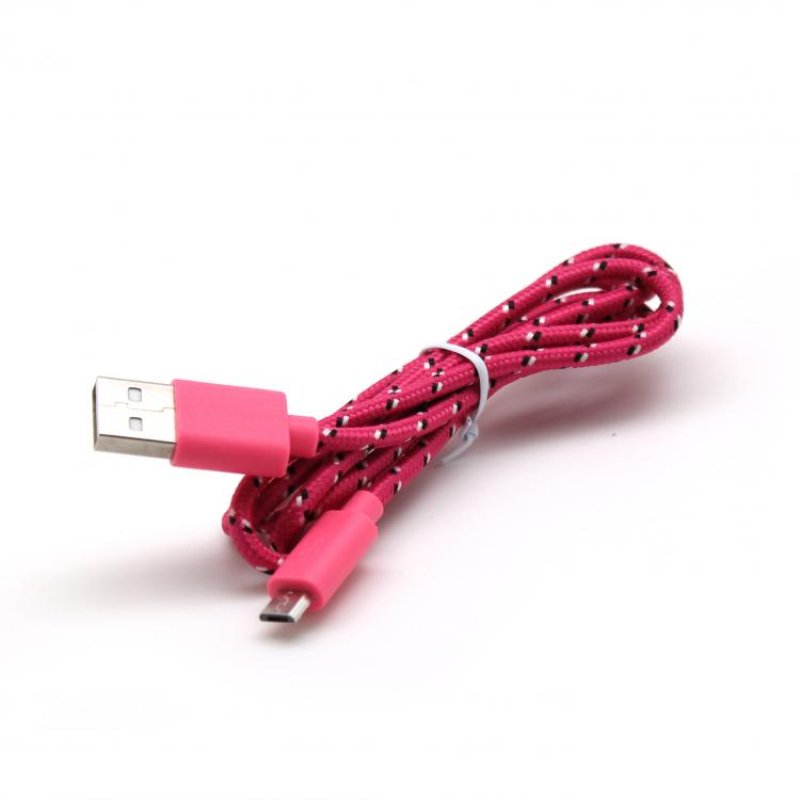 SBOX USB-1031P USB cable 1 m USB 2.0 USB A Micro-USB A Pink