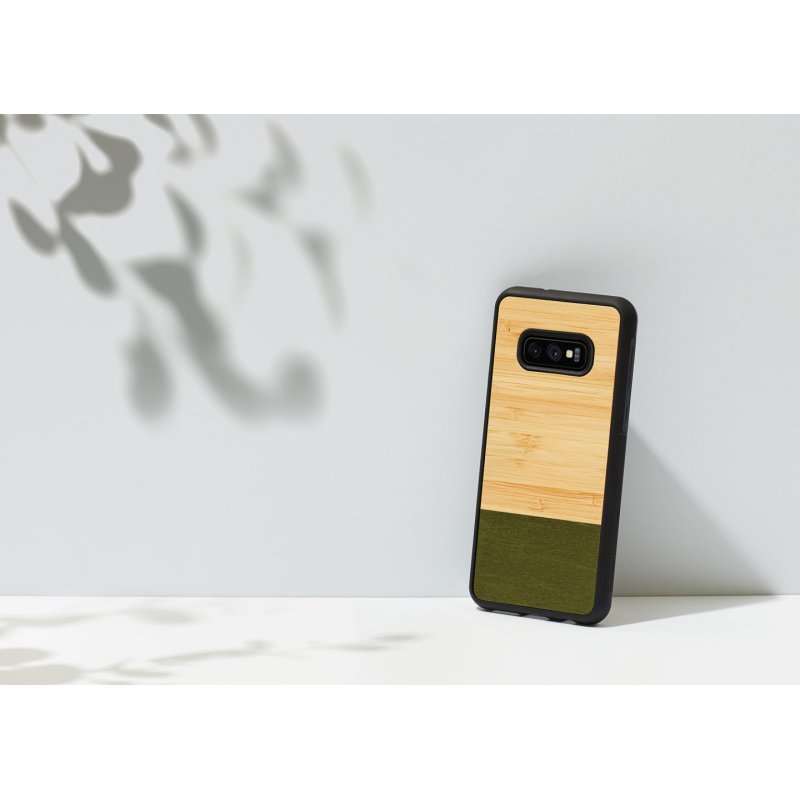 MAN&WOOD SmartPhone case Galaxy S10e bamboo forest black