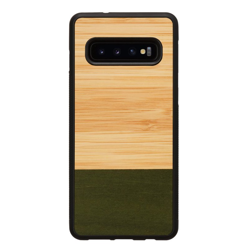 MAN&WOOD SmartPhone case Galaxy S10 bamboo forest black