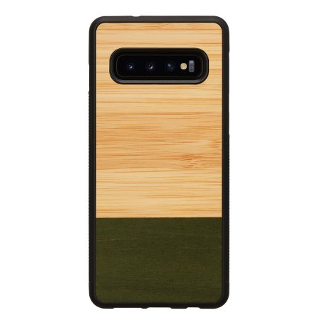 MAN&WOOD SmartPhone case Galaxy S10 bamboo forest black