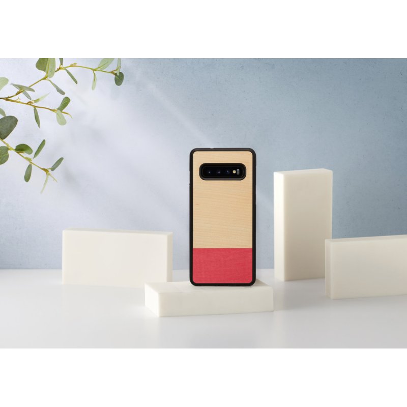 MAN&WOOD SmartPhone case Galaxy S10 miss match black