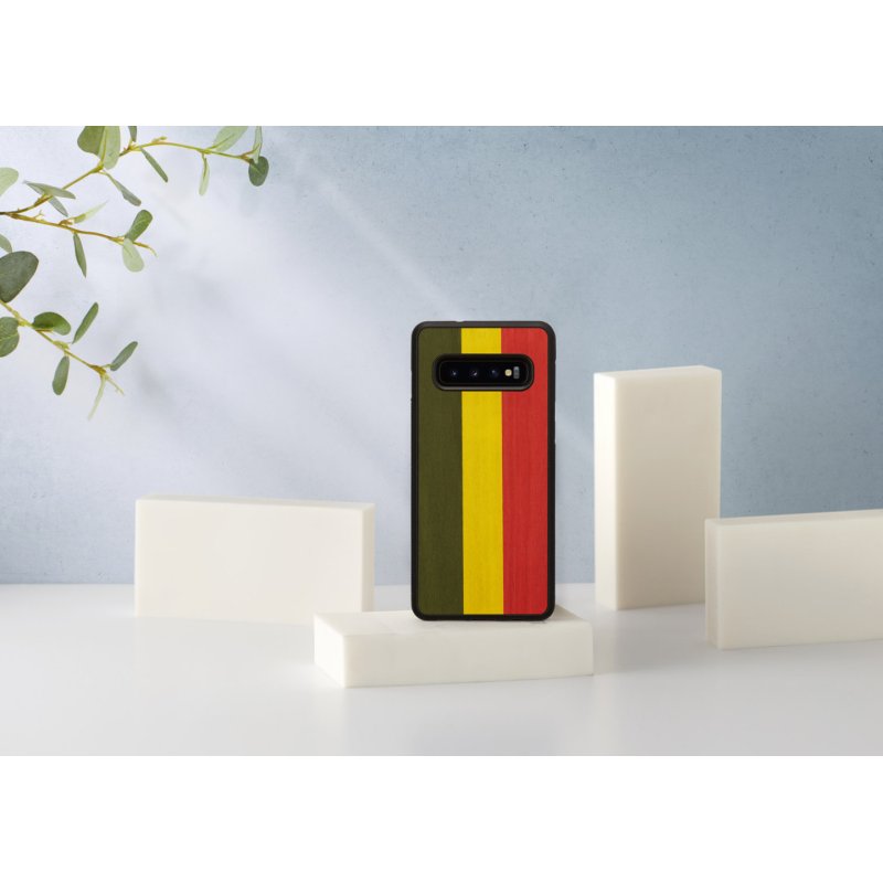 MAN&WOOD SmartPhone case Galaxy S10 reggae black