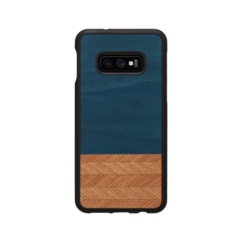 MAN&WOOD SmartPhone case Galaxy S10e denim black
