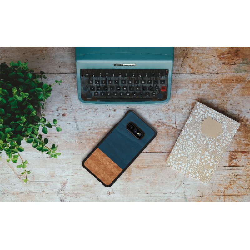 MAN&WOOD SmartPhone case Galaxy S10e denim black