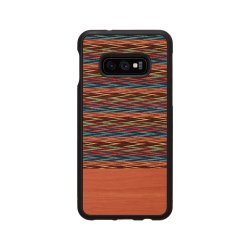 MAN&WOOD SmartPhone case Galaxy S10e browny check black
