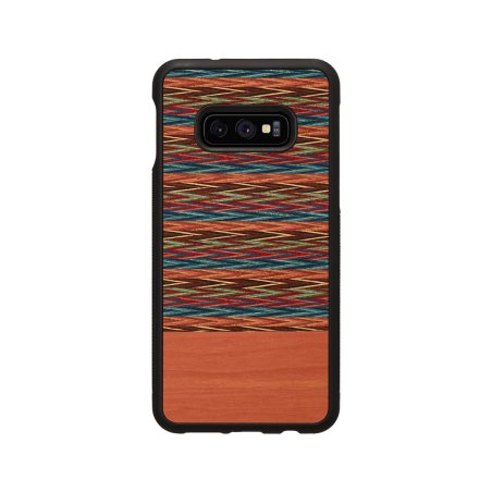 MAN&WOOD SmartPhone case Galaxy S10e browny check black