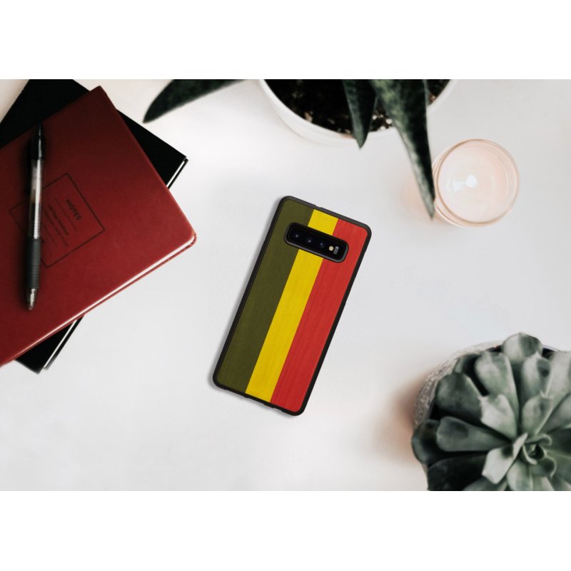MAN&WOOD SmartPhone case Galaxy S10 Plus reggae black