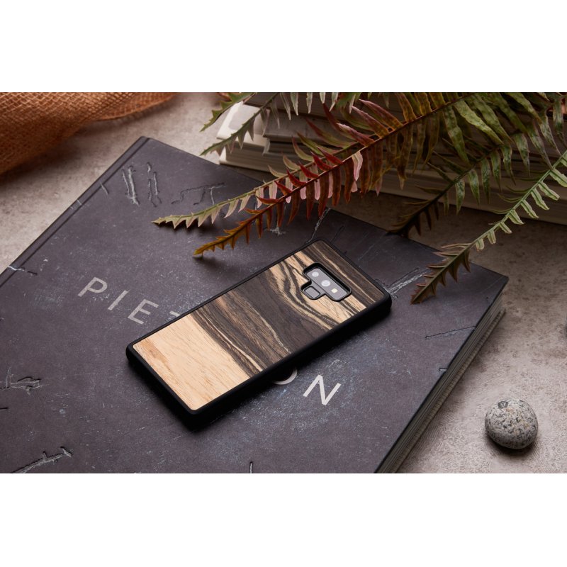 MAN&WOOD SmartPhone case Galaxy Note 9 white ebony black