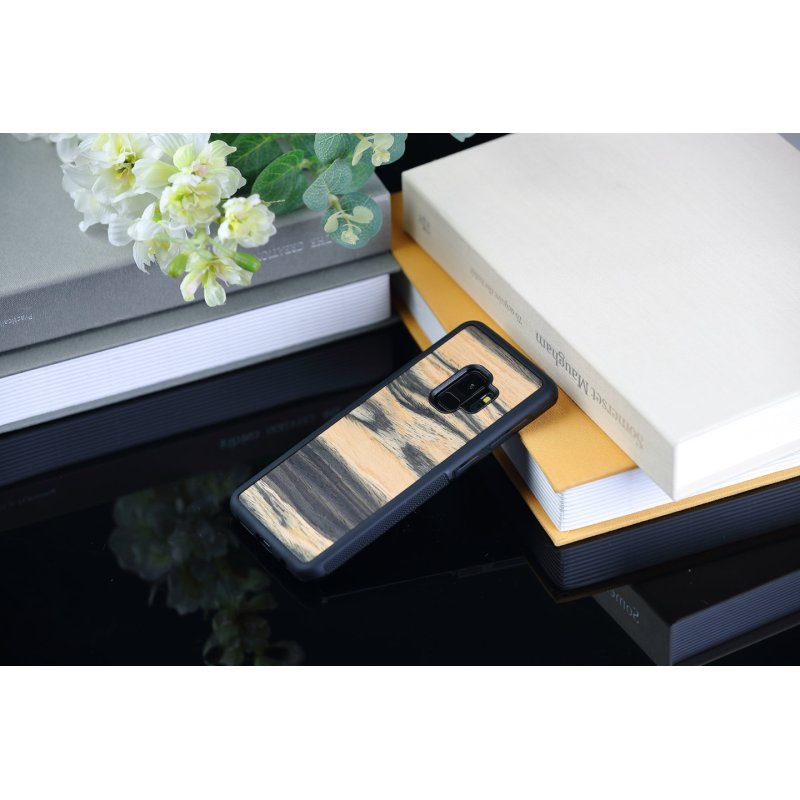 MAN&WOOD SmartPhone case Galaxy S9 white ebony black
