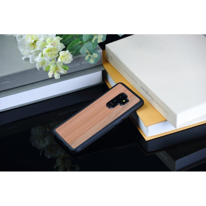 MAN&WOOD SmartPhone case Galaxy S9 Plus cappuccino black