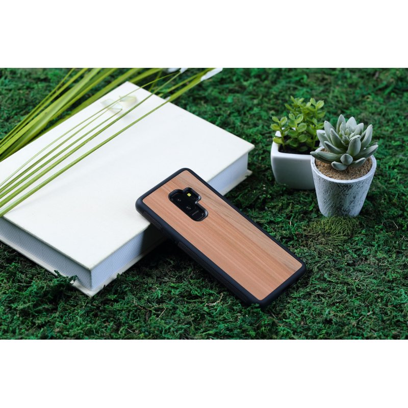 MAN&WOOD SmartPhone case Galaxy S9 Plus cappuccino black
