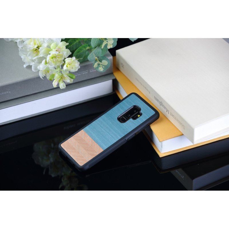 MAN&WOOD SmartPhone case Galaxy S9 Plus denim black