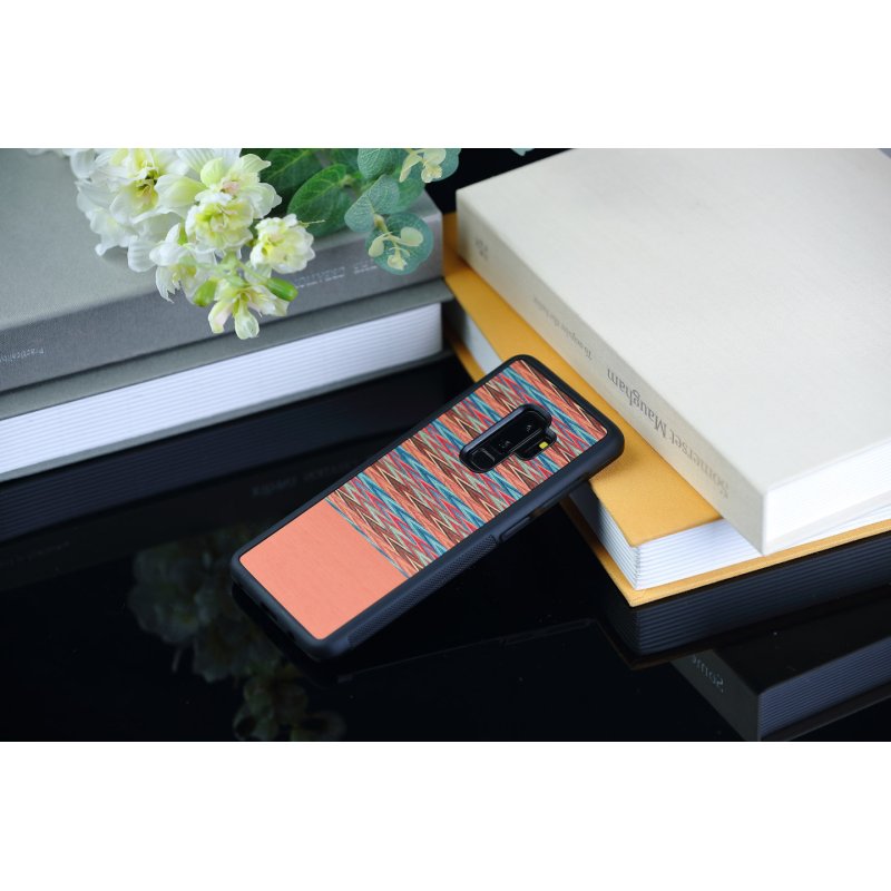 MAN&WOOD SmartPhone case Galaxy S9 Plus browny check black