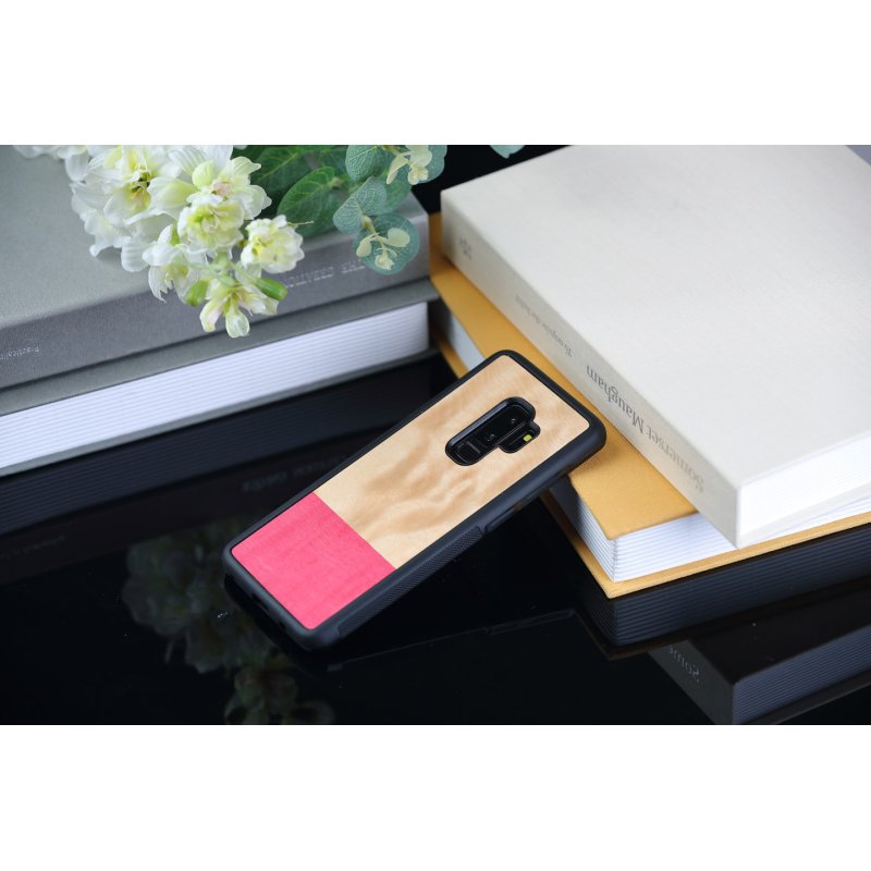 MAN&WOOD SmartPhone case Galaxy S9 Plus miss match black