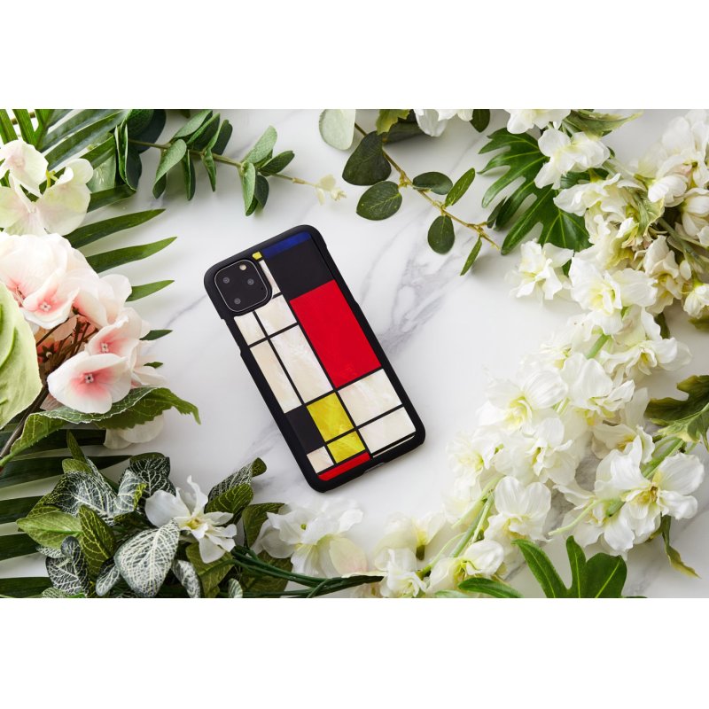 iKins SmartPhone case iPhone 11 Pro Max mondrian black
