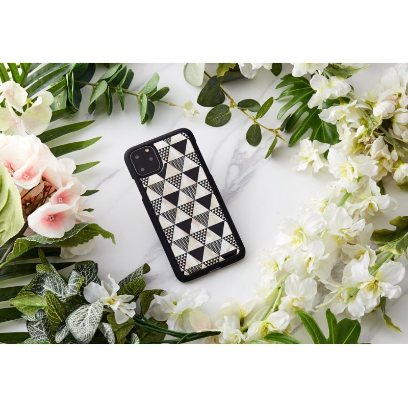 iKins SmartPhone case iPhone 11 Pro Max pyramid black