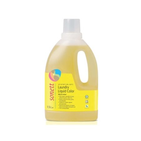 Sonett Organic Color Mint & Lemon Laundry Liquid 15l