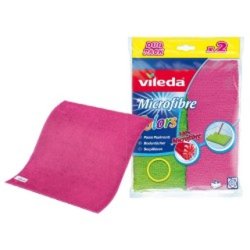 Vileda Microfiber Floor Cloth Colors 2 Pieces 40x50 Cm 12 Packs