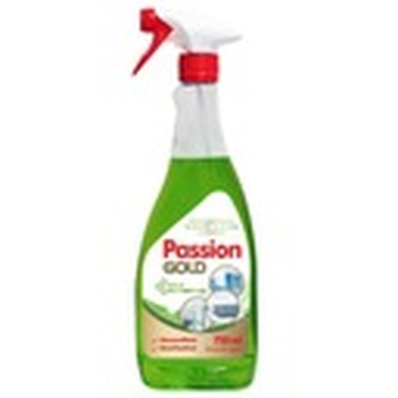 Passion Gold Professional 750 Ml Spray For Windows And Mirrors Without Streaks