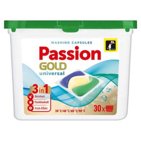 Chemia R Passion Gold 3in1 Universal Laundry Capsules 30 Pieces