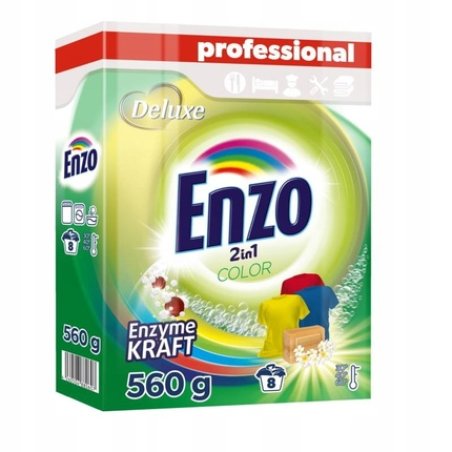 Shmidt Group Deluxe Enzo Laundry Powder 8 Washes 560g Color Professional De 18